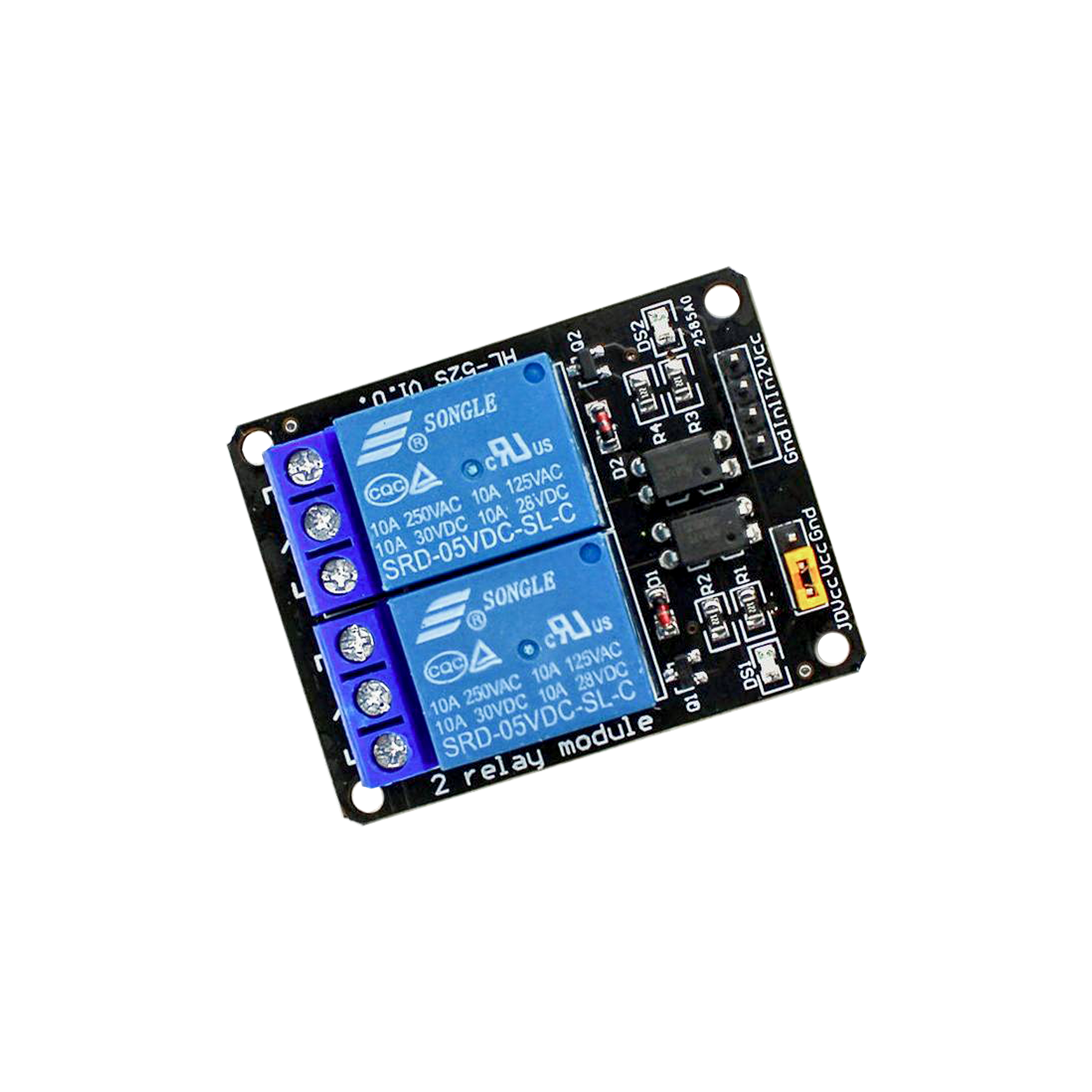 5V 2 Channel Relay Module – Kitkraft
