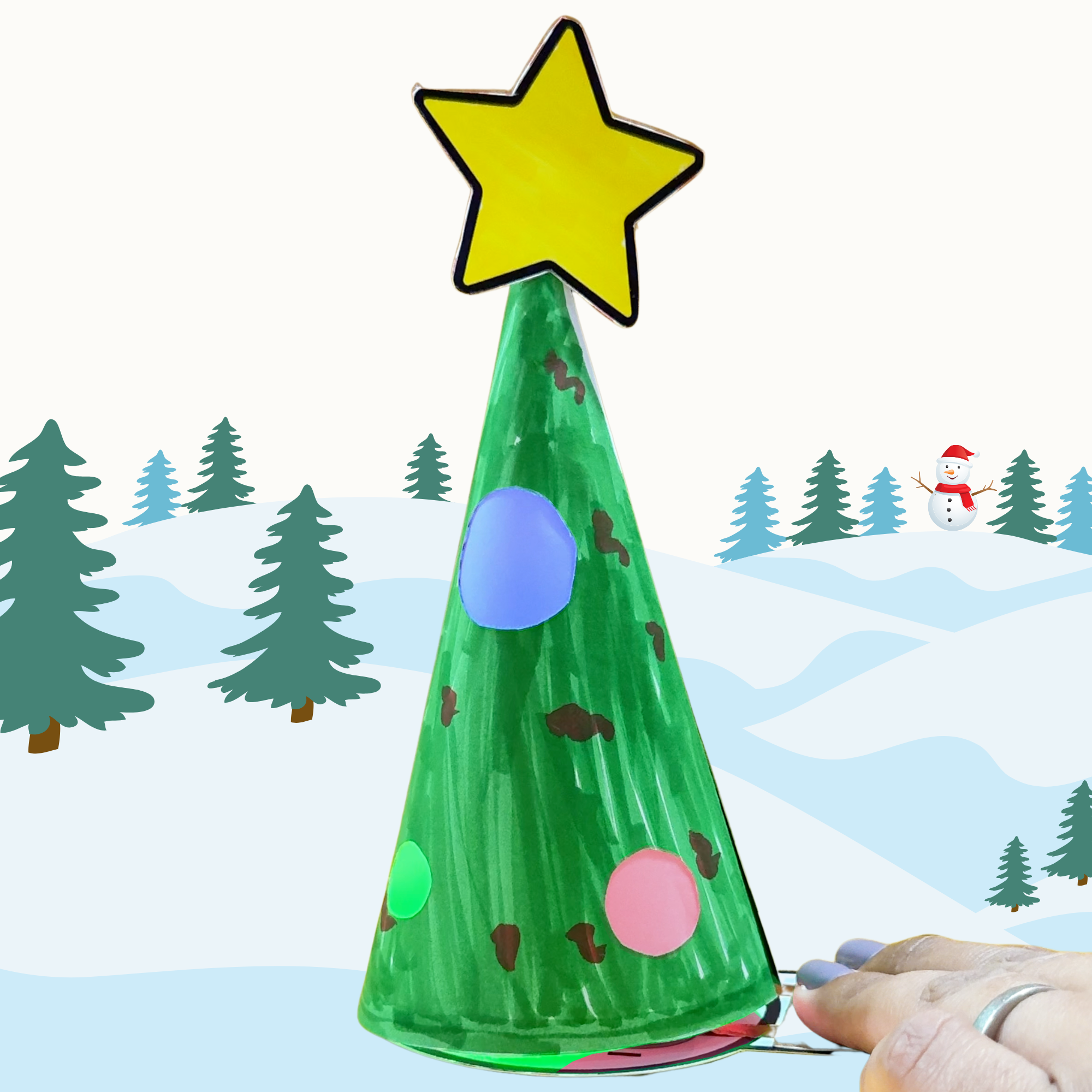 DIY Magic Light Christmas Tree Kit