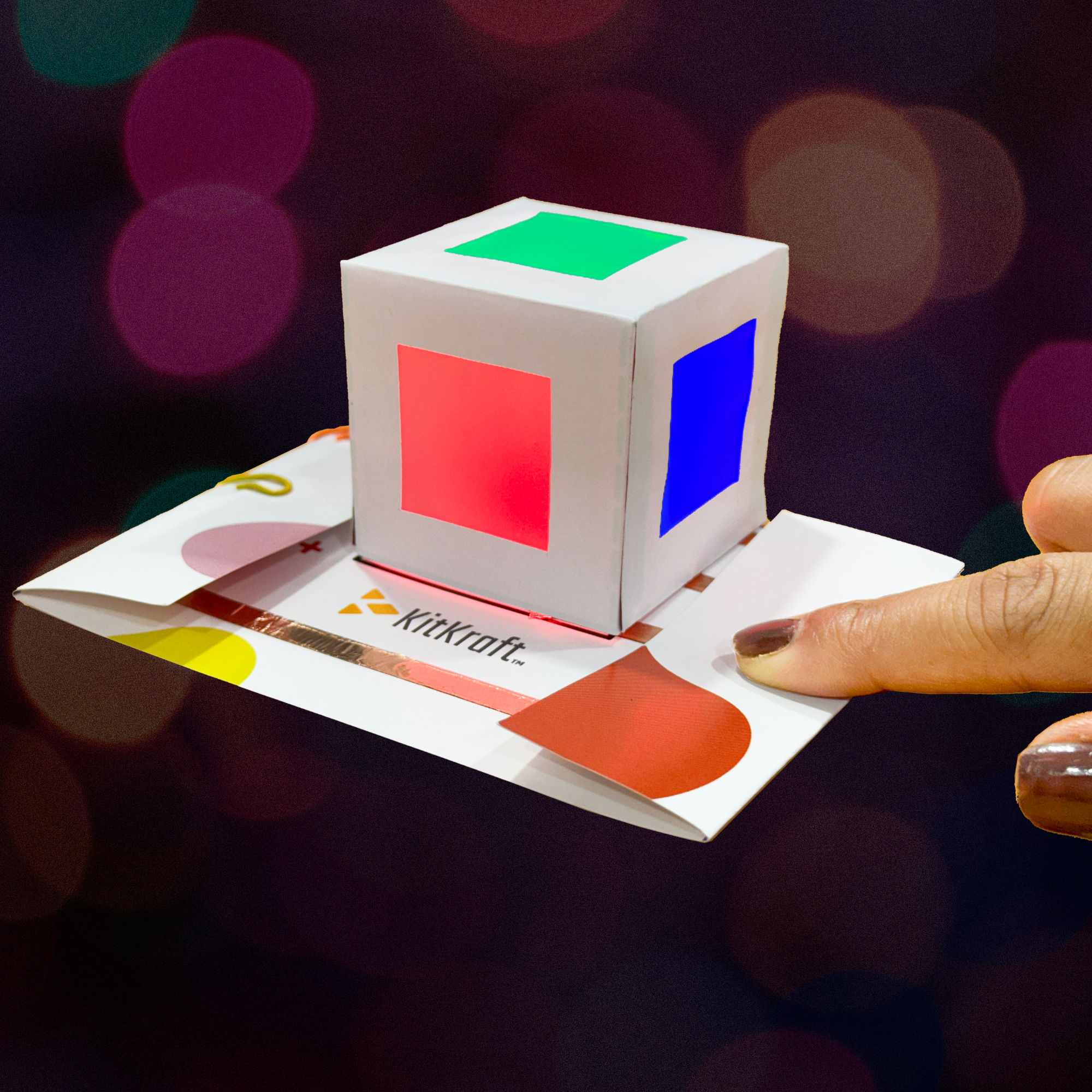 DIY Paper Cube Glow Kit