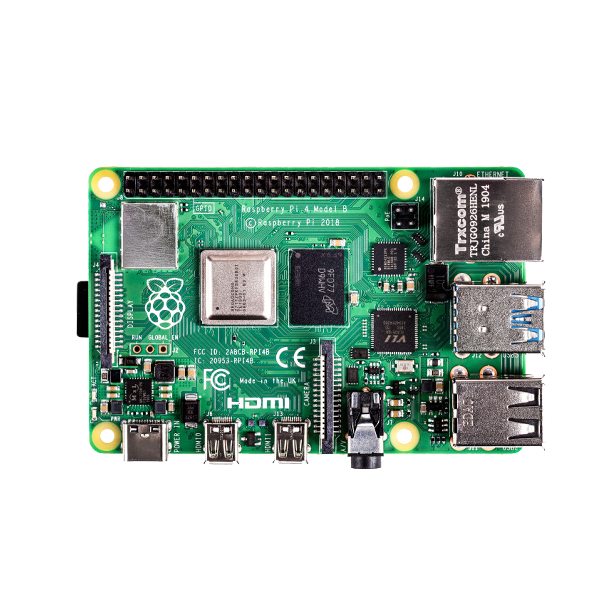 Raspberry Pi 4 Model B with 4GB Ram