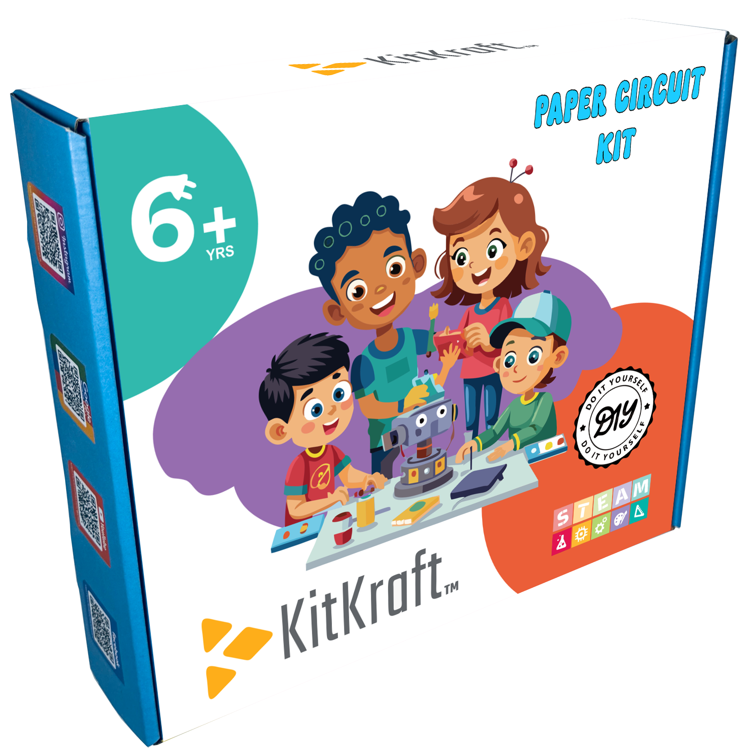 8 in 1 Template | Paper Circuit Kit | Create, Color & Light Up Circuits | Fun STEM Learning