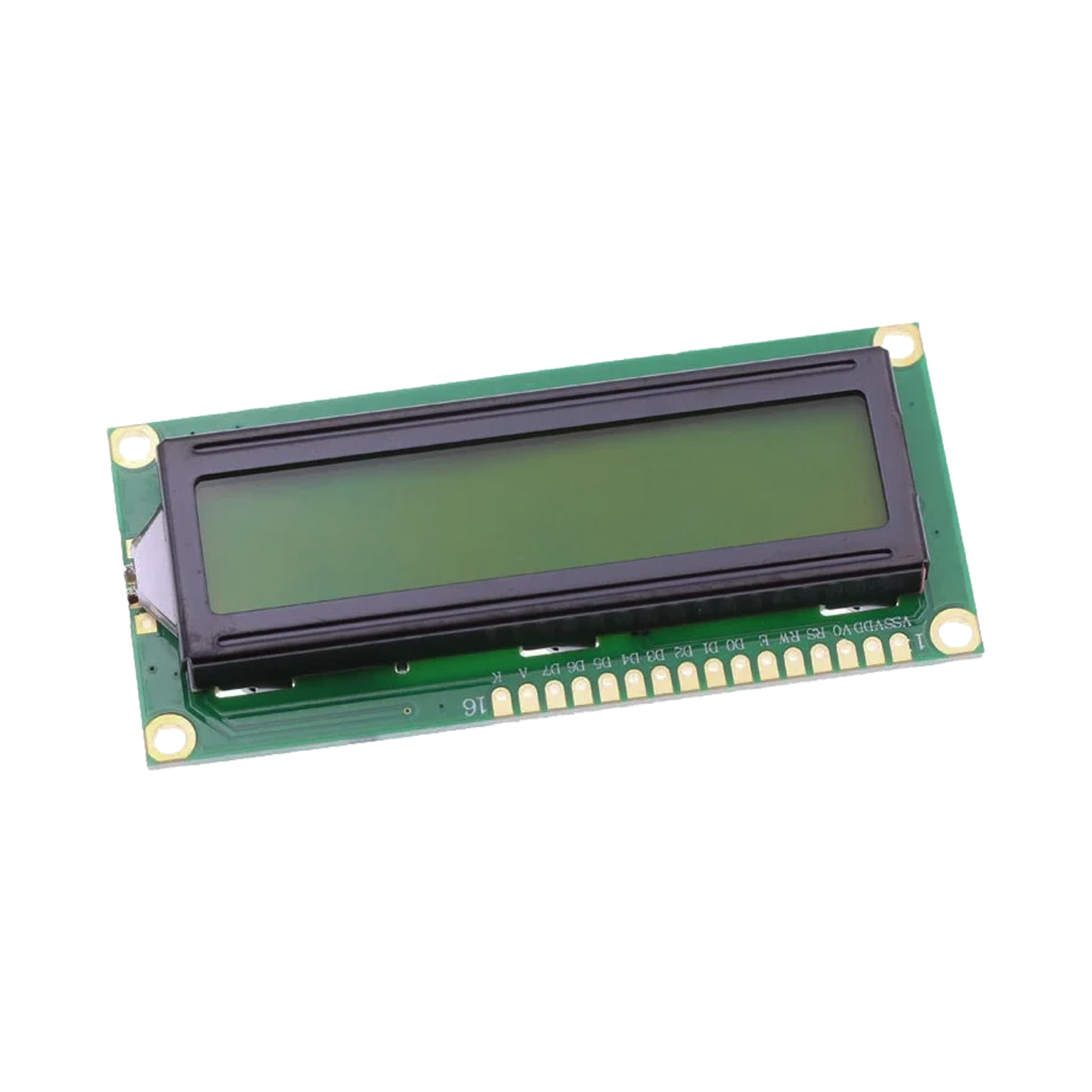 16x2 (1602) Character Green Backlight LCD Display