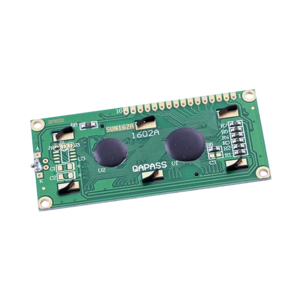16x2 (1602) Character Green Backlight LCD Display