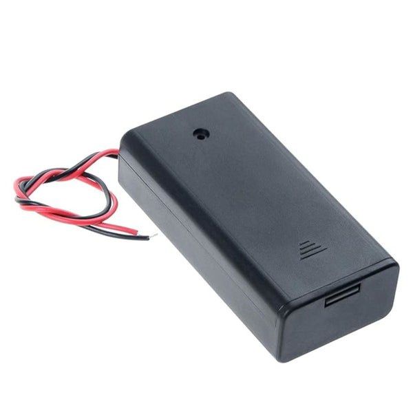 2 x AA Battery Holder with Cover & ON/OFF Switch