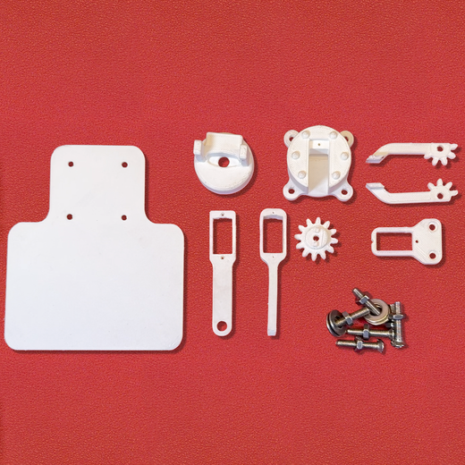 DIY Mini Robotic Arm – 3D Printed Mechanical Kit compatible with for SG90 / MG90 Servo Motors