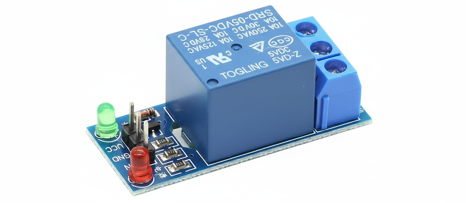 5V 1 Channel Relay Module – Kitkraft