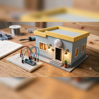 DIY - PIR Motion Sensor with LED Kit - Arduino Nano