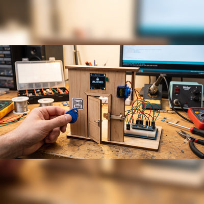 DIY - RFID Door Lock Kit - RC522, OLED, SG90 Servo