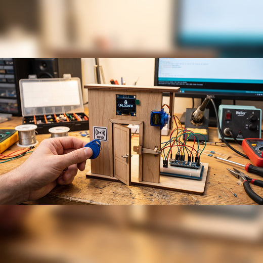 DIY - RFID Door Lock Kit - RC522, OLED, SG90 Servo