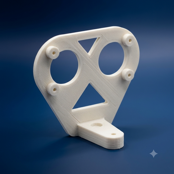 HC-SR04 Ultrasonic Sensor Holder - 3D printed