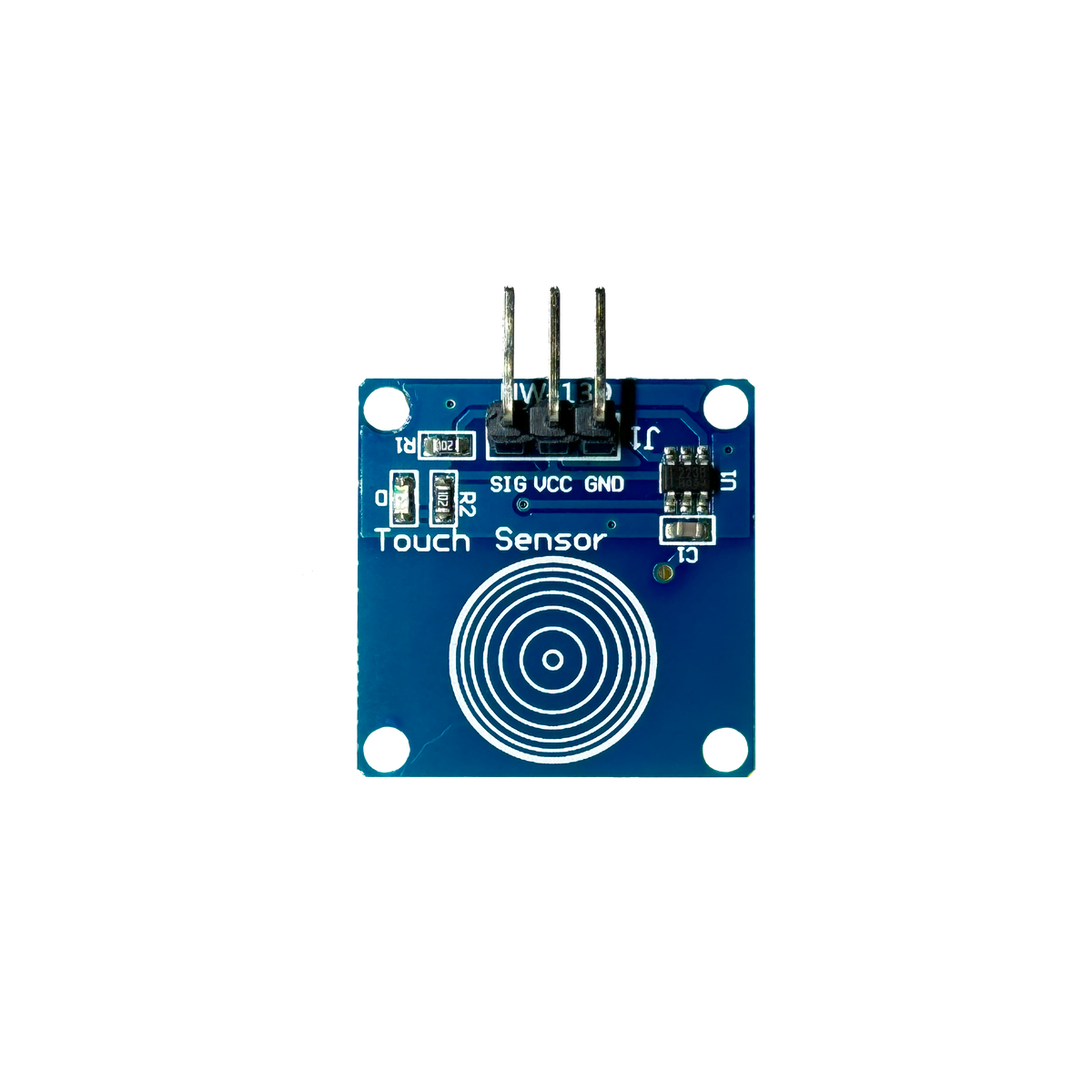 Touch Sensor Pcb Design TTP223 Touch Sensor (Blue PCB) – Kitkraft