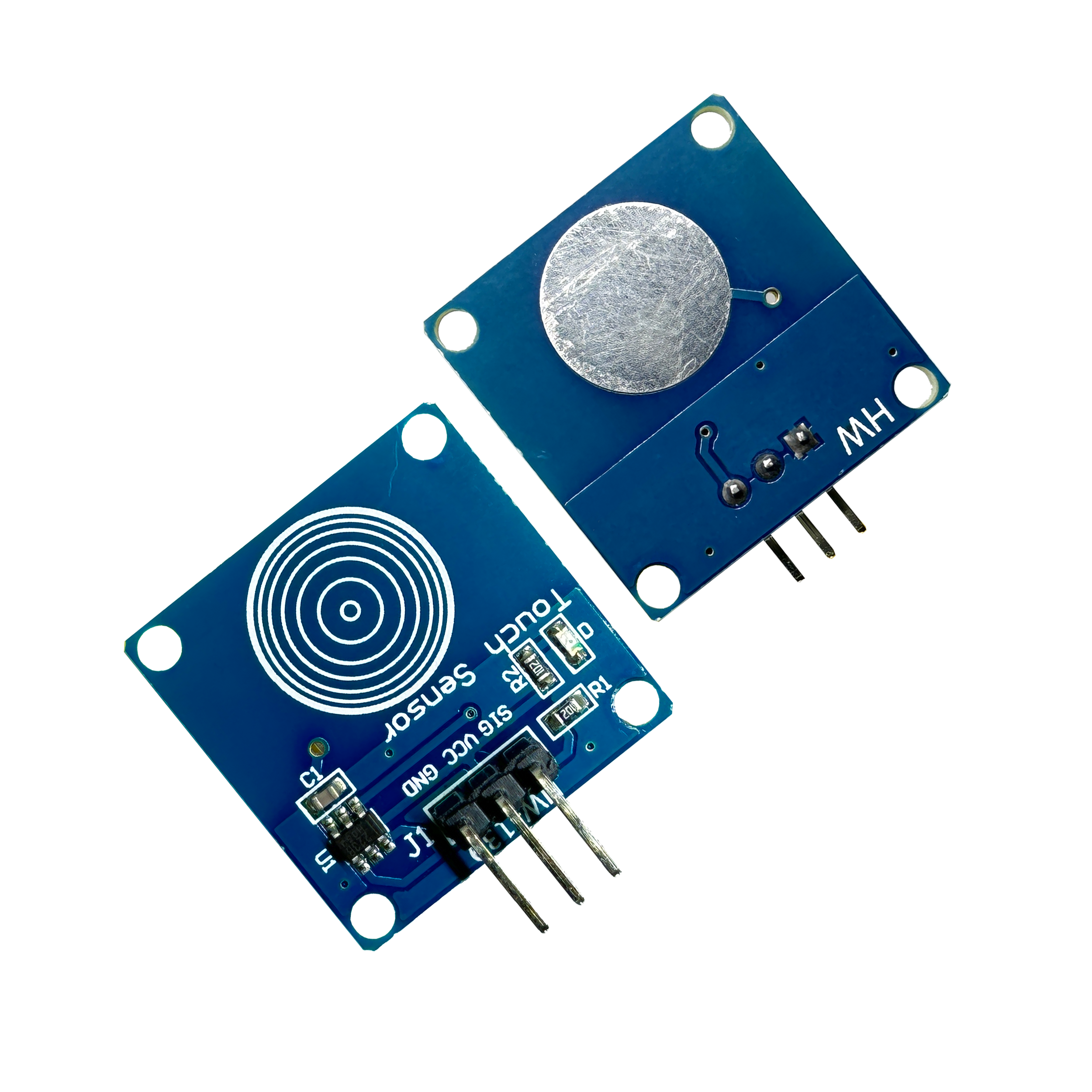 Red Touch Sensor Module TTP223 1-Channel Capacitive Touch Sensor Module (Red PCB) – Kitkraft