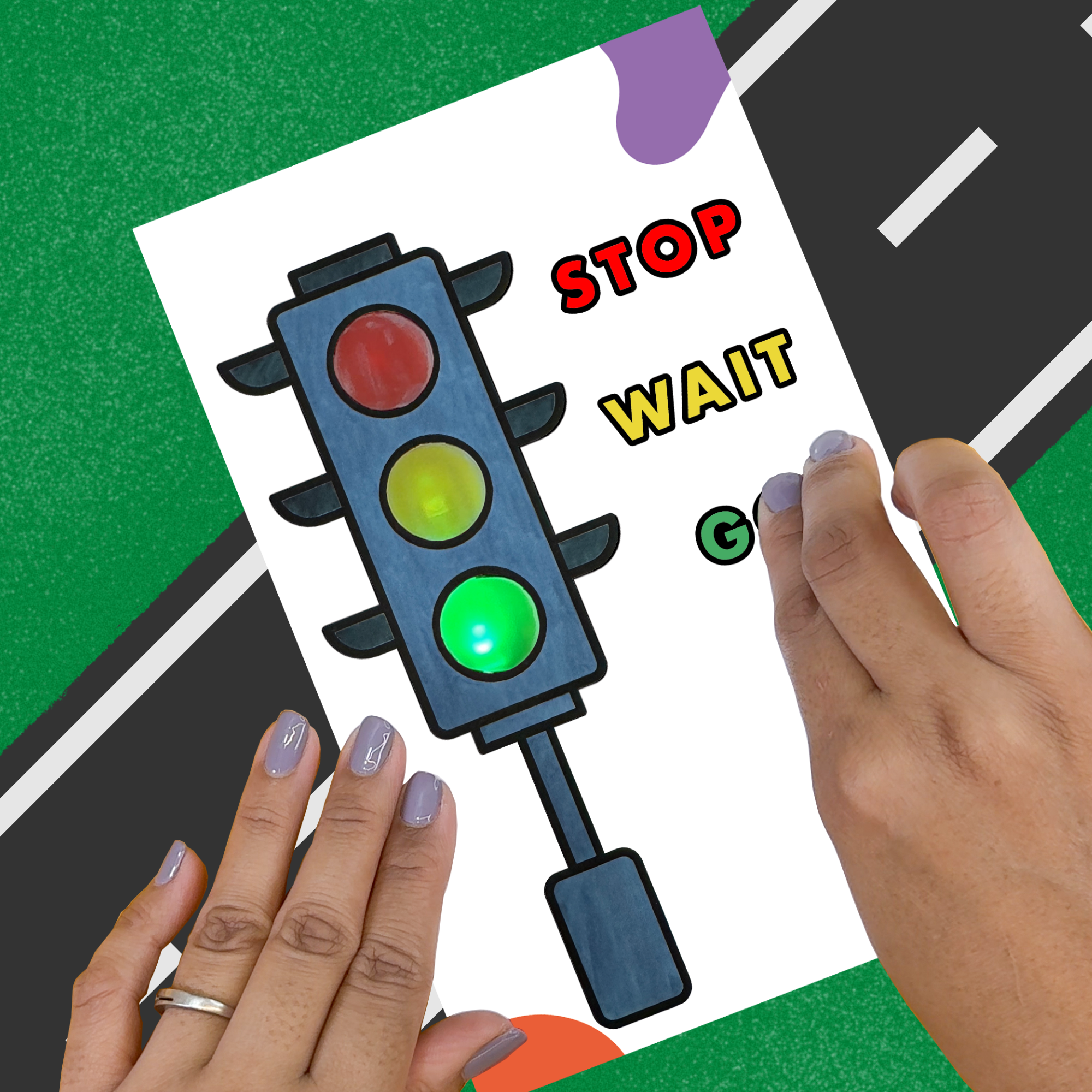DIY Light-up Traffic Signal Kit