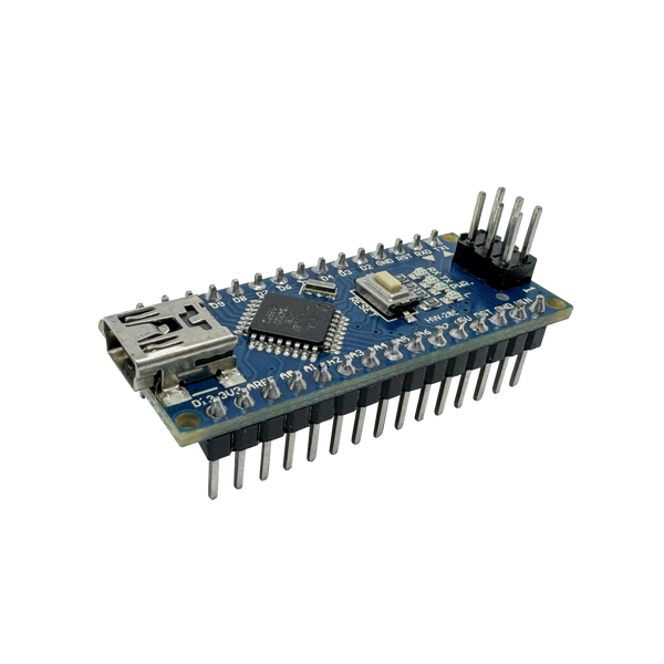 Arduino Nano V3 ATMEGA328 Compatible Board with Pre-Soldered Headers & USB Cable for Arduino Projects