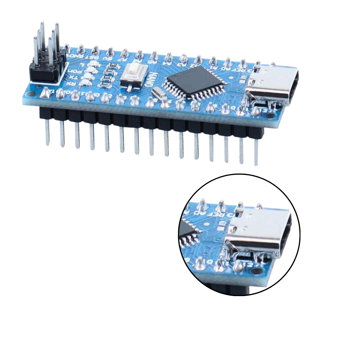 DIY - LDR Light Sensing Kit - Arduino Nano, OLED