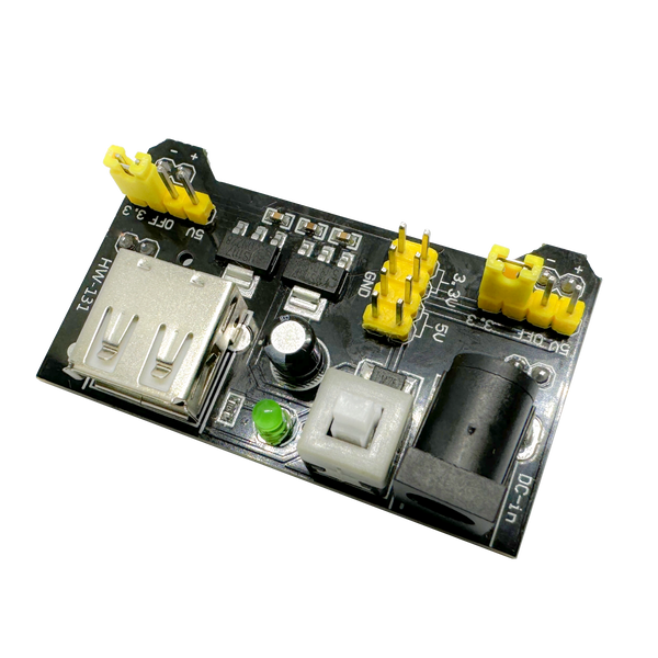 MB102 Adjustable Breadboard Power Supply Module (3.3V & 5V) for Arduino & Raspberry Pi