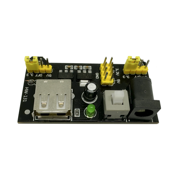MB102 Adjustable Breadboard Power Supply Module (3.3V & 5V) for Arduino & Raspberry Pi