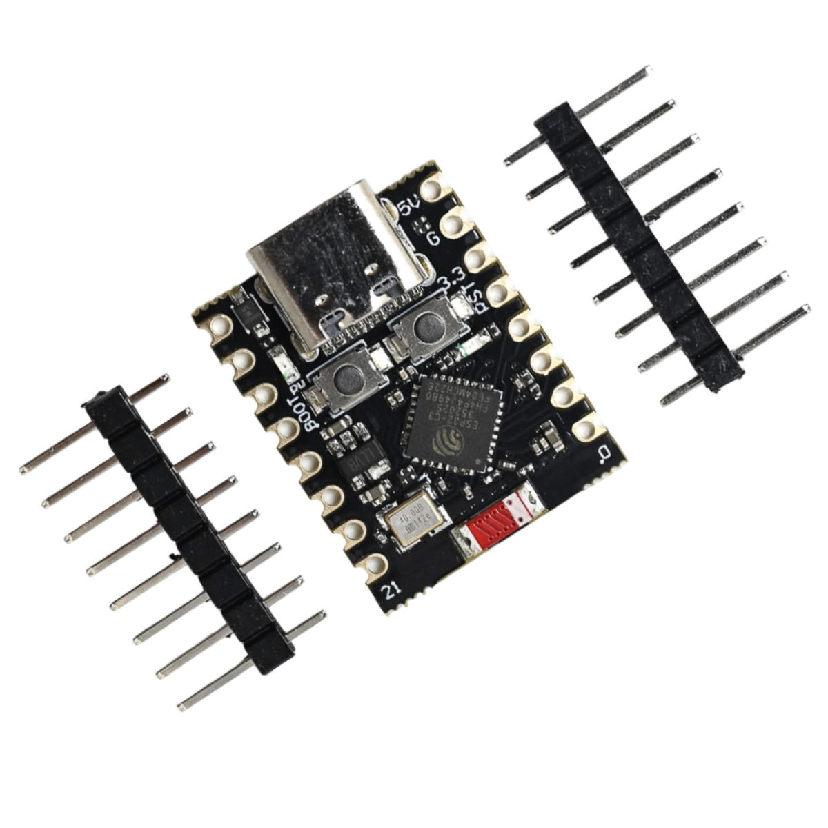 ESP32-C3 Development Board with Berg Pins - Unsoldered