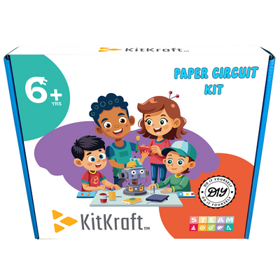 8 in 1 Template | Paper Circuit Kit | Create, Color & Light Up Circuits | Fun STEM Learning