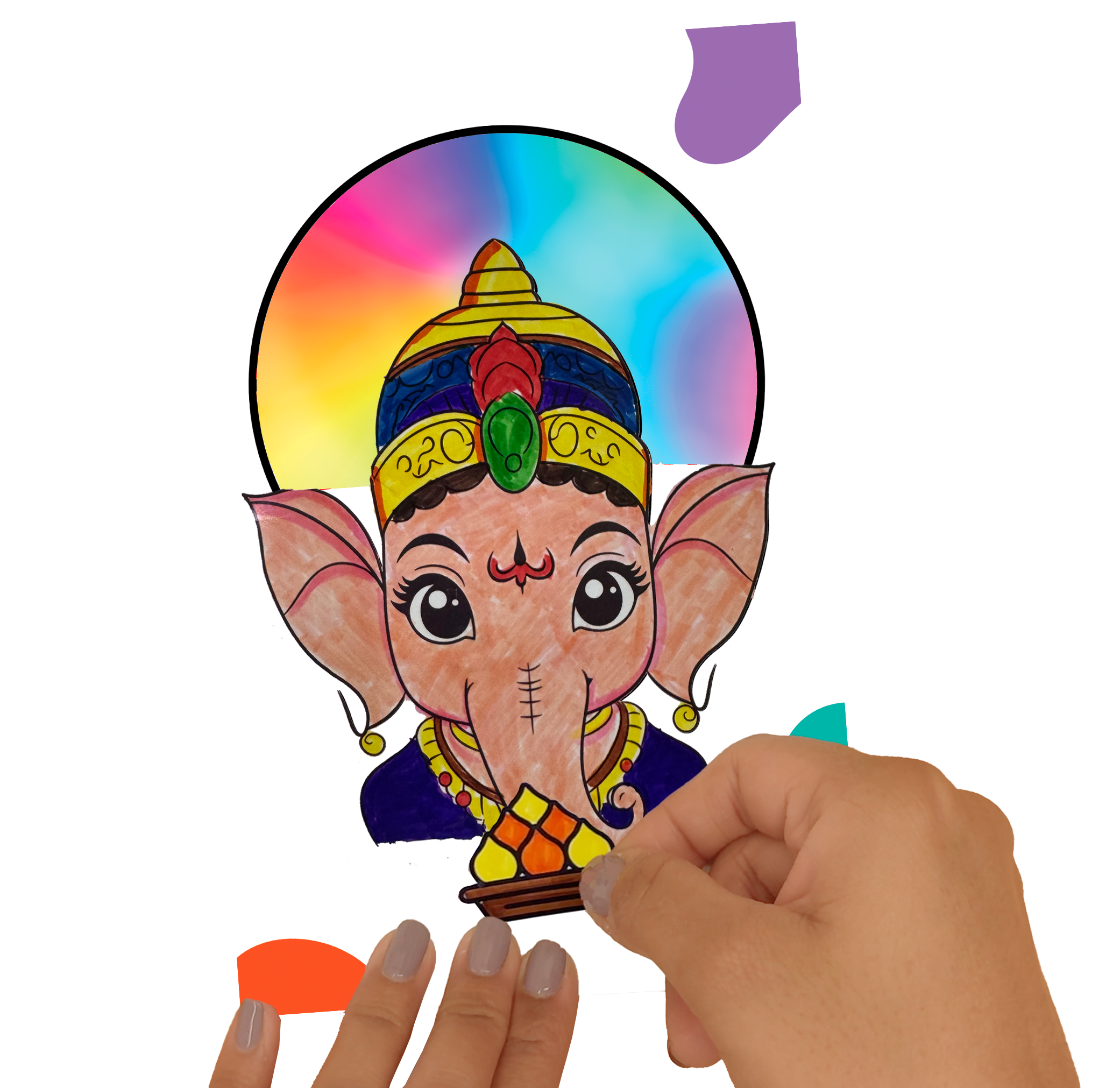 DIY Magical Light-up Ganesha Kit – A Fun, Festive & Educational STEAM Activity for Kids