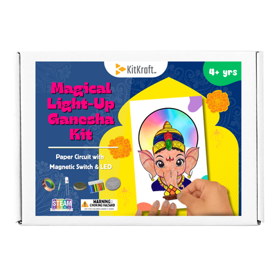 DIY Magical Light-up Ganesha Kit – A Fun, Festive & Educational STEAM Activity for Kids