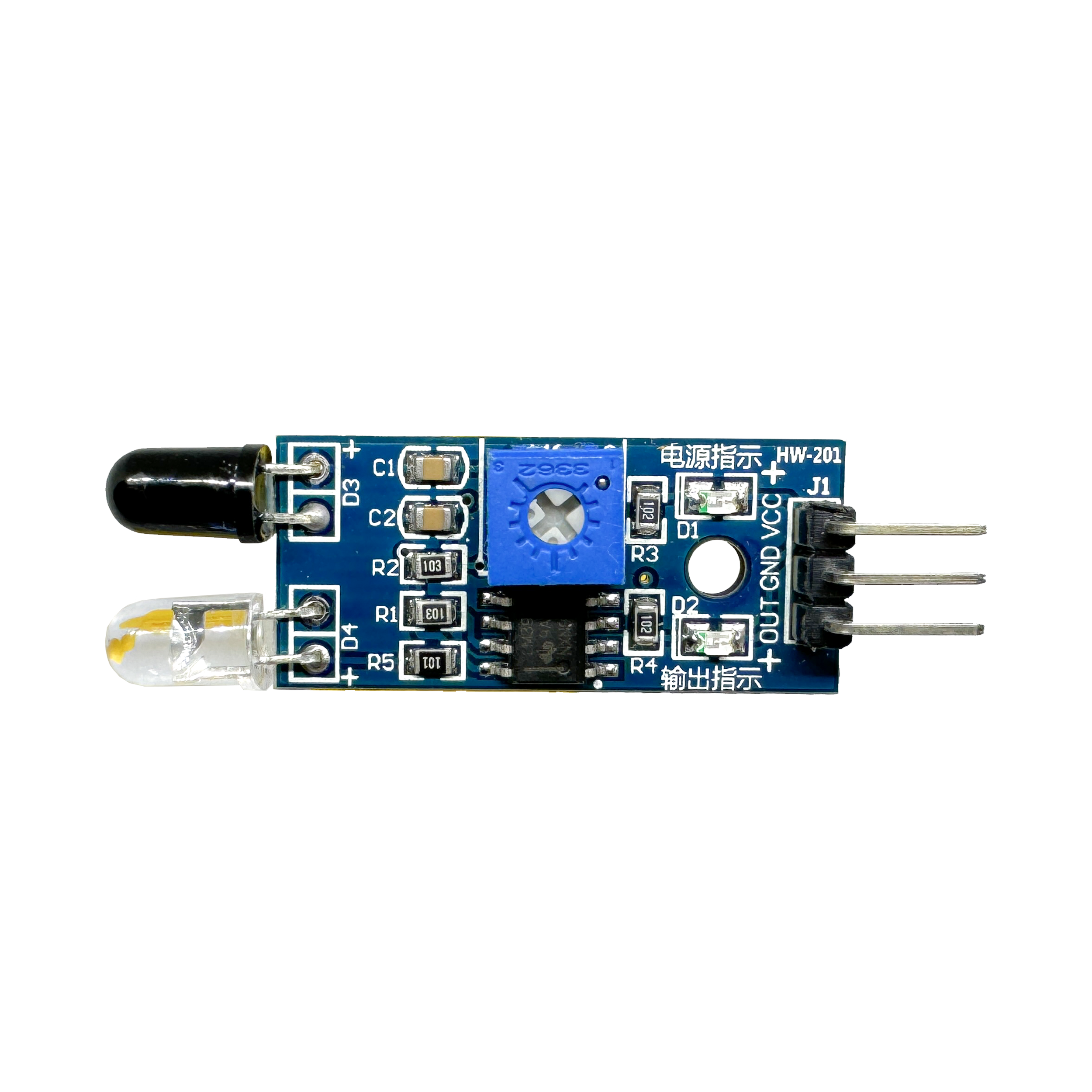 IR Proximity Sensor Module With Pot – Kitkraft