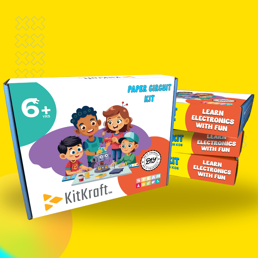Paper Circuit Kit | Create, Color & Light Up Circuits | Fun STEM Learning | Free Shipping