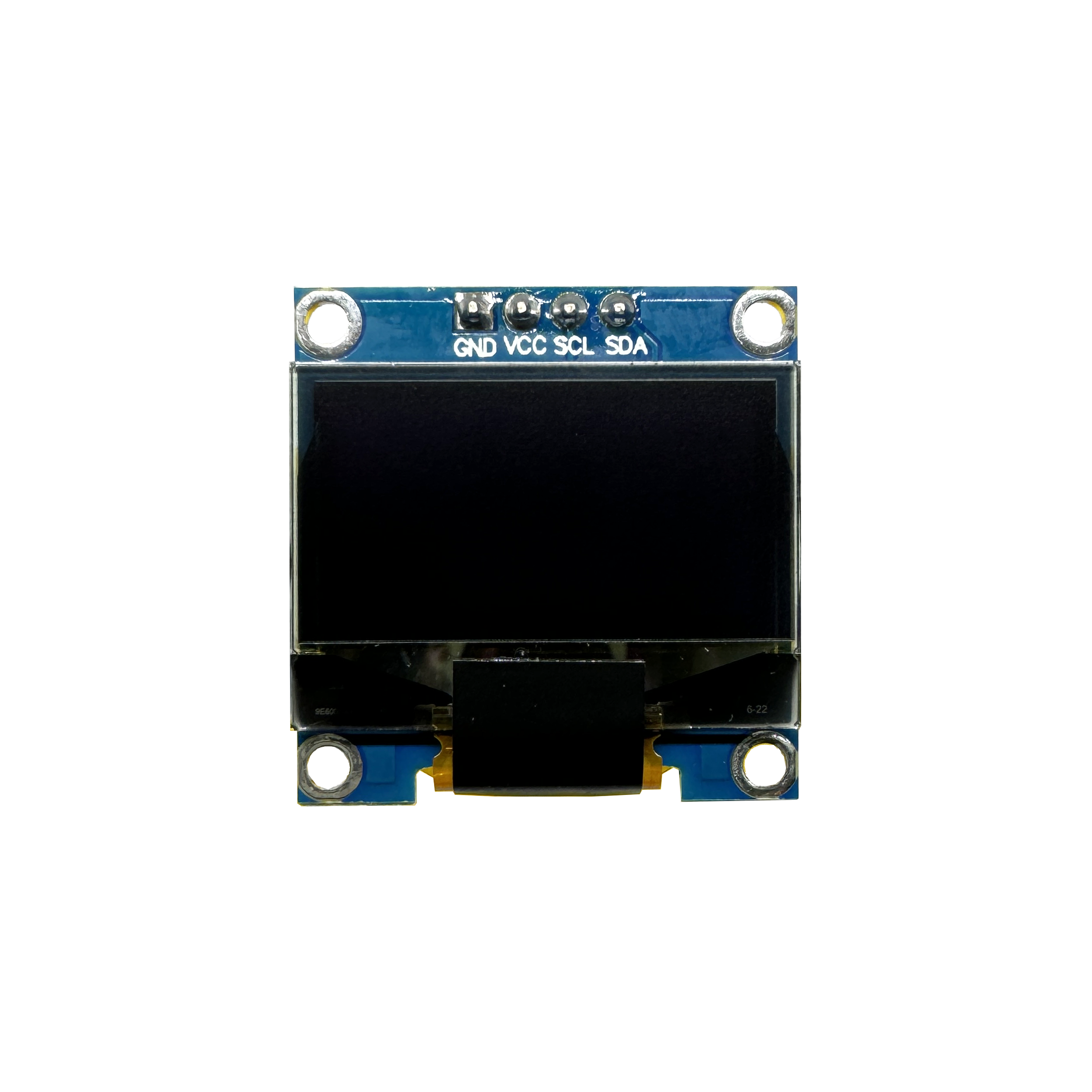 0.96 Inch I2C/IIC 4pin OLED Display Module White – Kitkraft