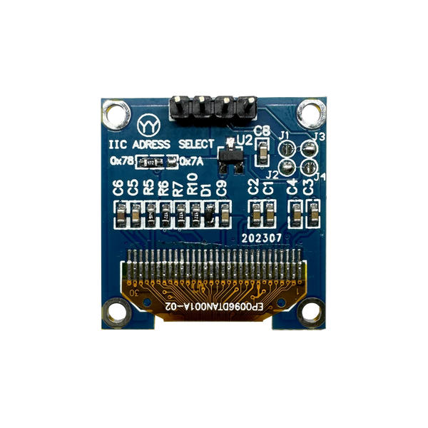 0.96 Inch I2C/IIC 4pin OLED Display Module White