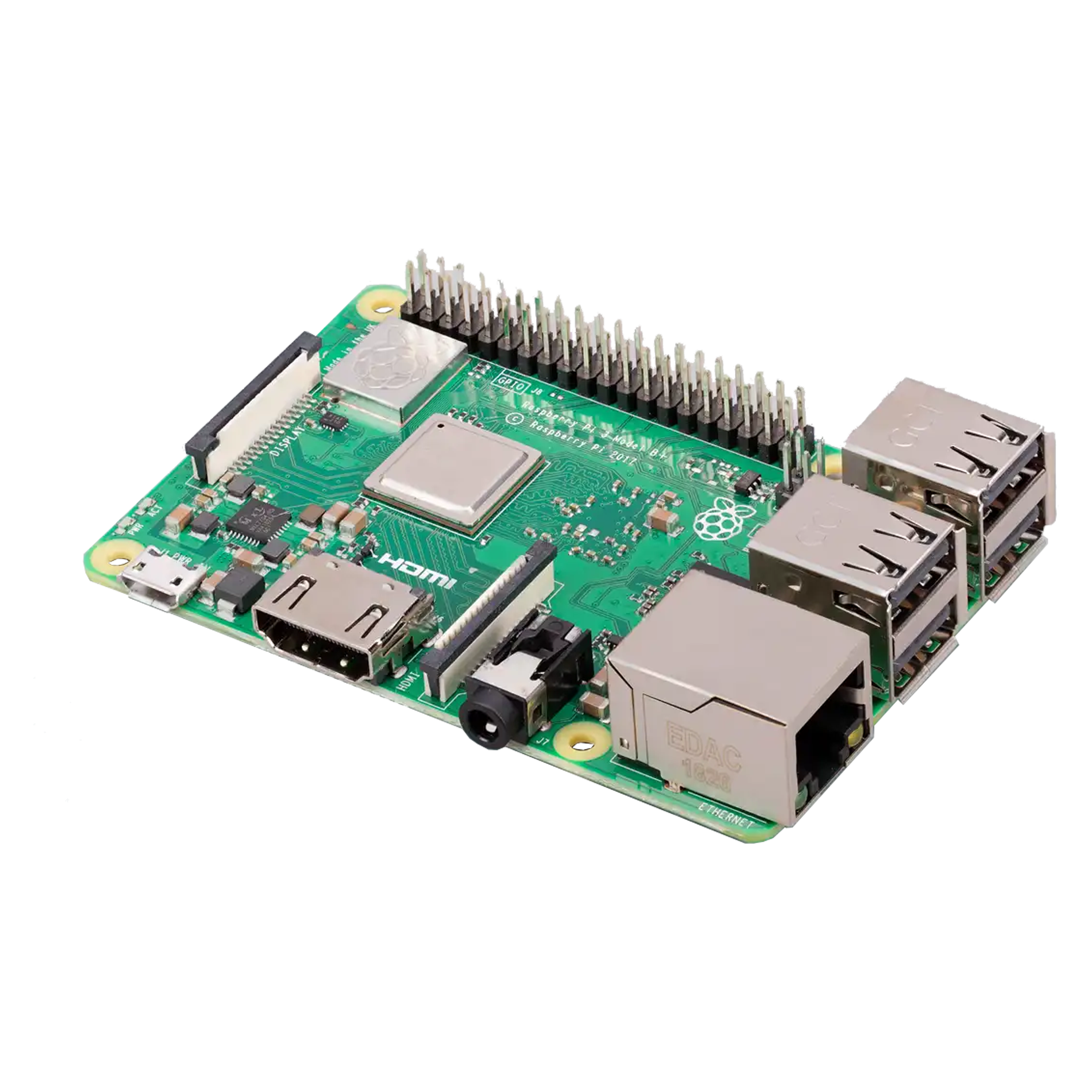Raspberry Pi 3 - Model B+ 1.4Ghz 64-bit quad-core Processor with 1 GB Ram (Original)