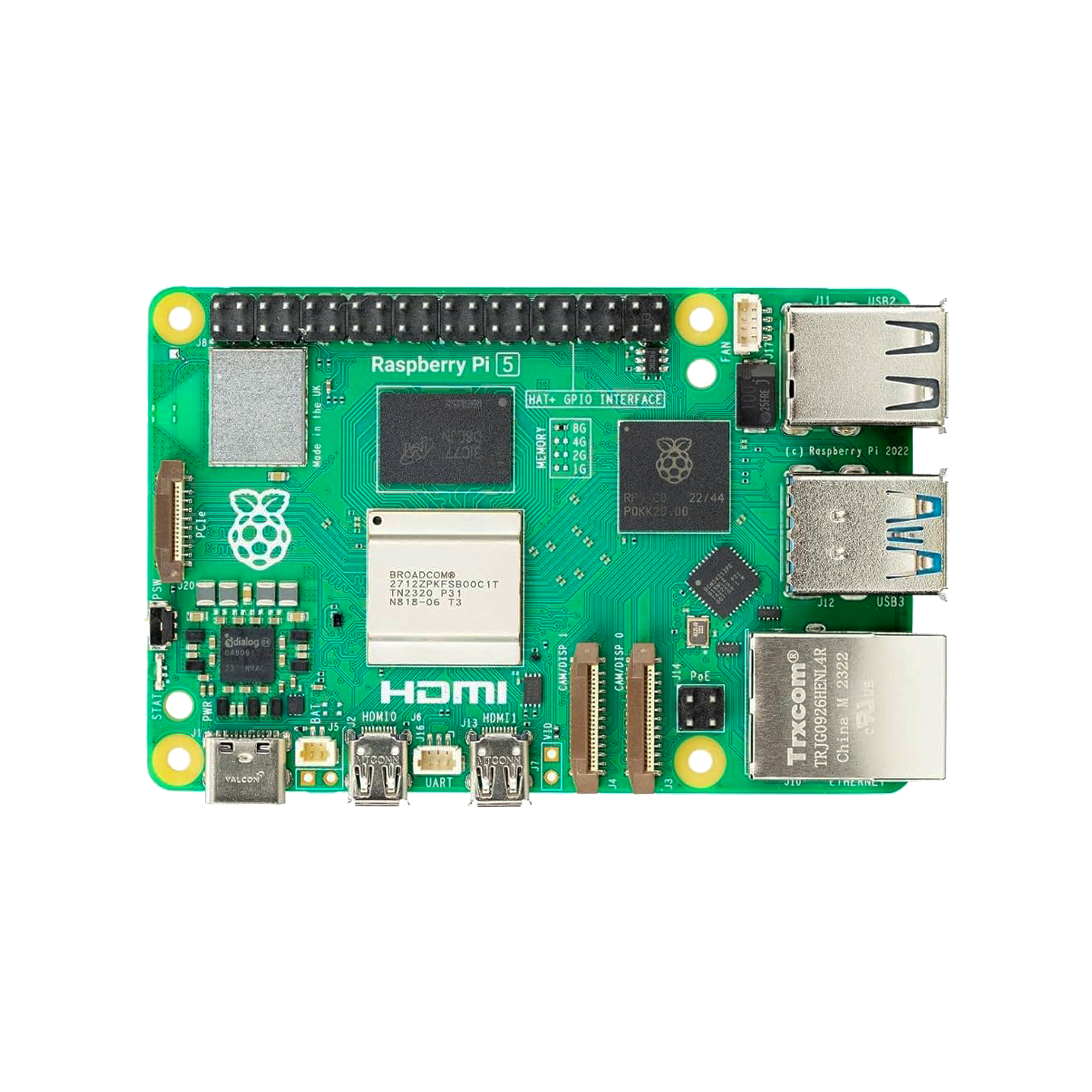Raspberry Pi 5 Model with 4 GB RAM
