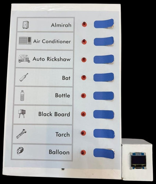 DIY - Voting Machine using Arduino Nano, Copper Tape, OLED