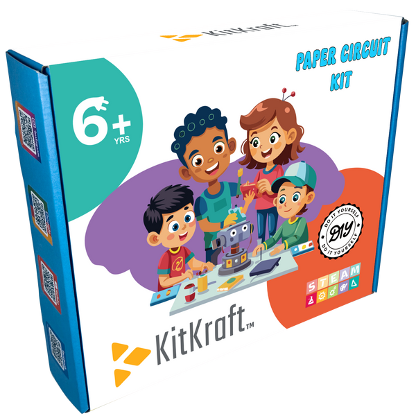 8 in 1 Template | Paper Circuit Kit | Create, Color & Light Up Circuits | Fun STEM Learning