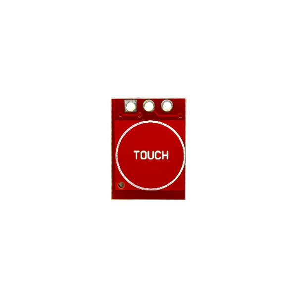 TTP223 1-Channel Capacitive Touch Sensor Module (Red PCB)