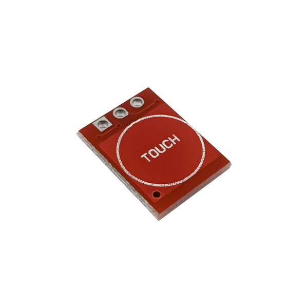 TTP223 1-Channel Capacitive Touch Sensor Module (Red PCB)