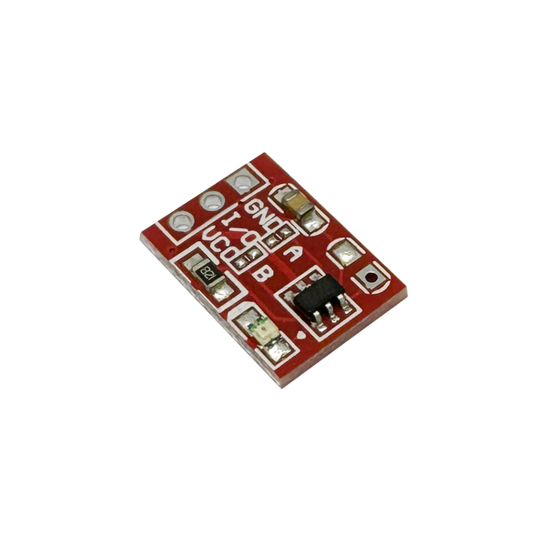 TTP223 1-Channel Capacitive Touch Sensor Module (Red PCB)